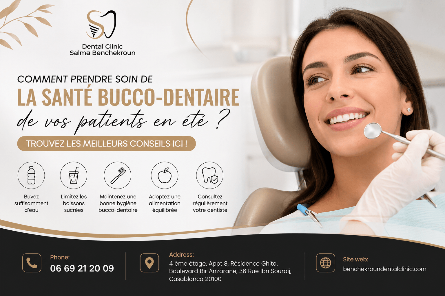 Comment prendre soin de votre santé bucco-dentaire en été ?