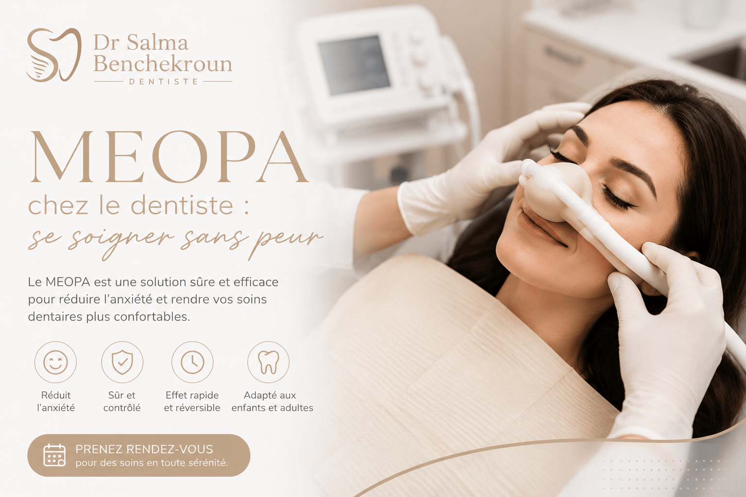 MEOPA chez le dentiste : se soigner sans peur